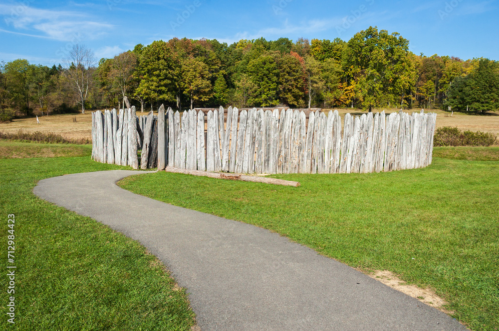 Fort Necessity National Battlefield in Farmington, Pennsylvania