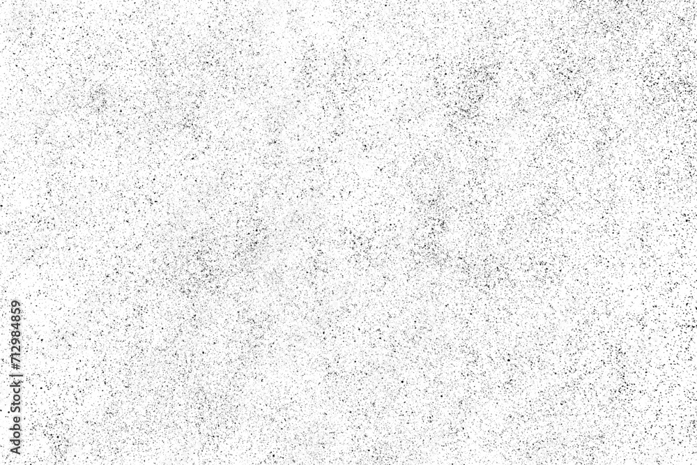 Obraz premium Black texture overlay. Dust grainy texture on white background. Grain noise stamp. Old paper. Grunge design elements. Vector illustration.