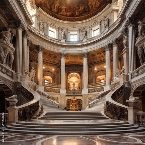 Italy nice fascinating parliament image Generative AI