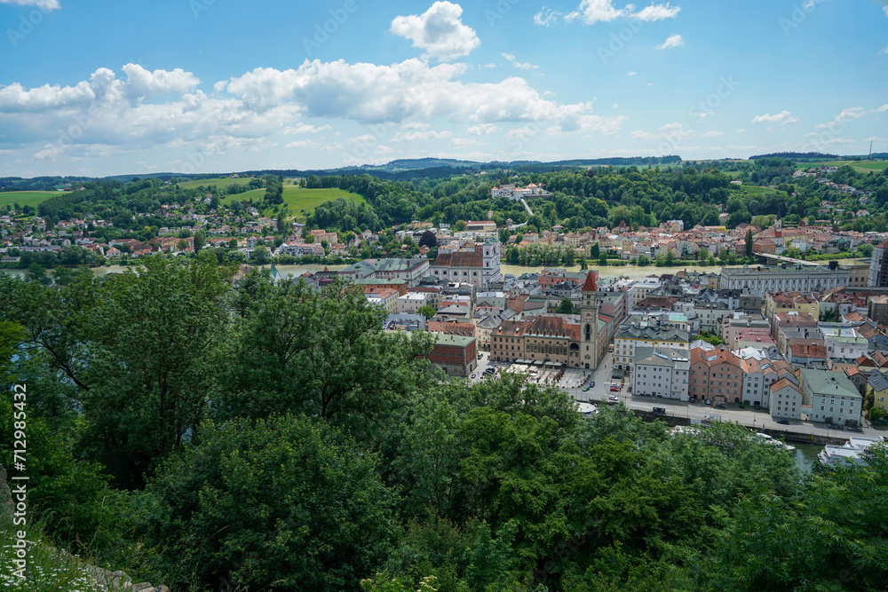 Passau is known for its old town and baroque buildings