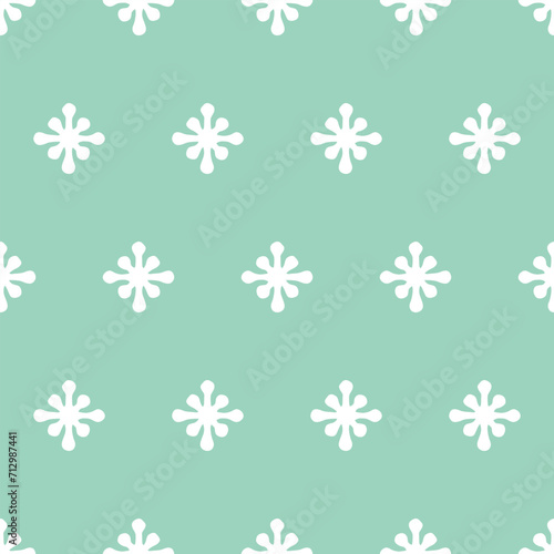 seamless pattern  snowflake art surface design for fabric scarf and decor 