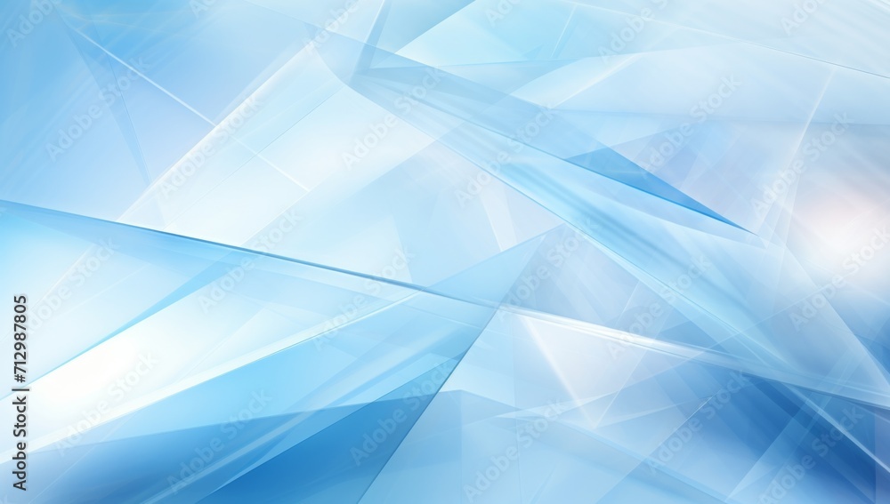 Obraz premium blue abstract background with light lines, in the style of geometrical modernism