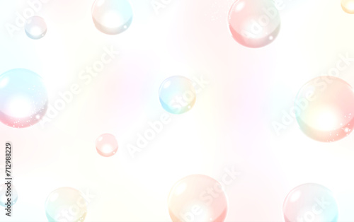 Image of sparkling water droplets and light