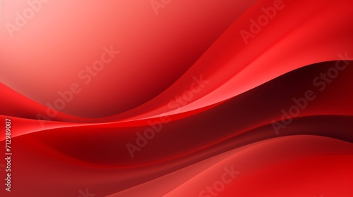 Vibrant crimson waves: abstract red background texture, high-quality stock image 
