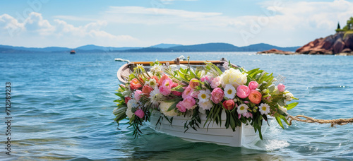 Wallpaper Mural decorations wedding altar made of fresh flowers Torontodigital.ca