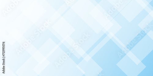 Modern dynamic abstract blue background. Colorful. light blue and white gradation square shape blue minimalistic seamless business and technology , business concept vector banner background template. 