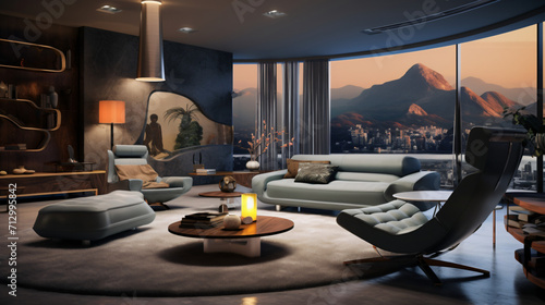Modern living room © Merab