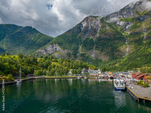 On the fjord journey from Bergenden to Flam you will see nature, mountains, sea, waterfalls, fishing towns, boats  © Cihangir Zeybek