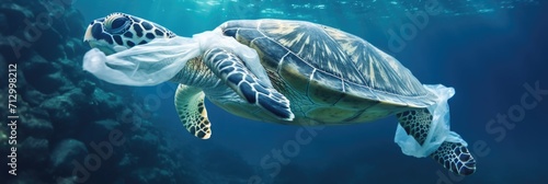 Sea turtle in the ocean © Aida