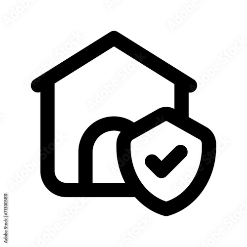 home insurance line icon