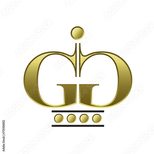 letter g with crown