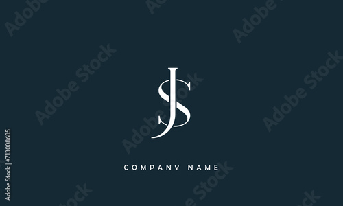 JS, SJ, J, S Abstract Letters Logo Monogram photo