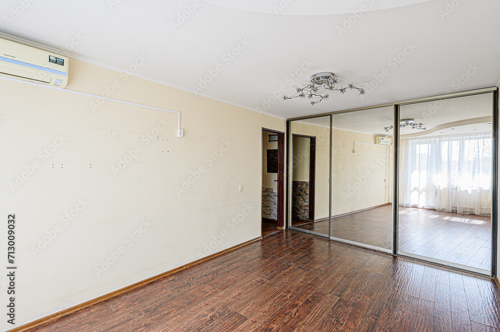 standard room interior apartment. view kind of decor home decoration in hostel house for sale. empty room renovated standard room interior apartment. view kind of decor home decoration in hostel house for sale. empty room renovated