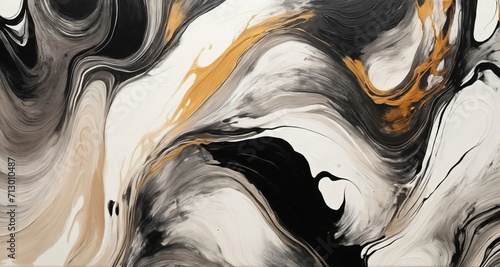 Abstract Ink Painting Texture Background