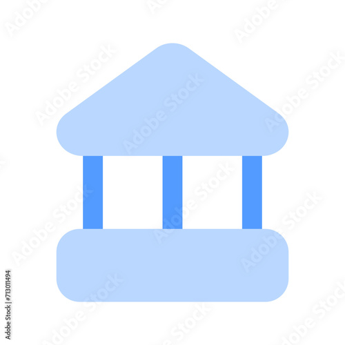 bank duotone icon