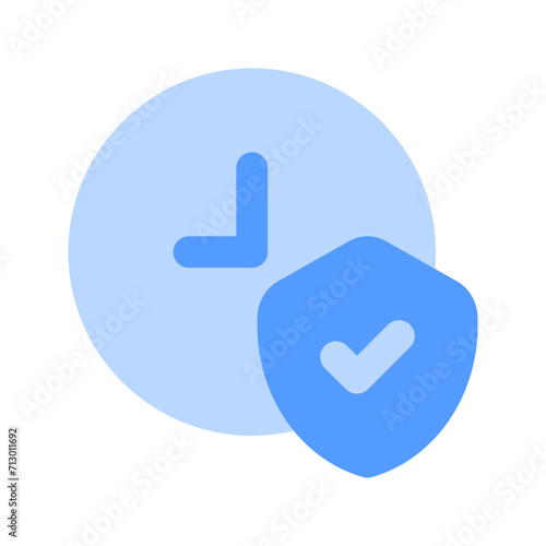 long term duotone icon