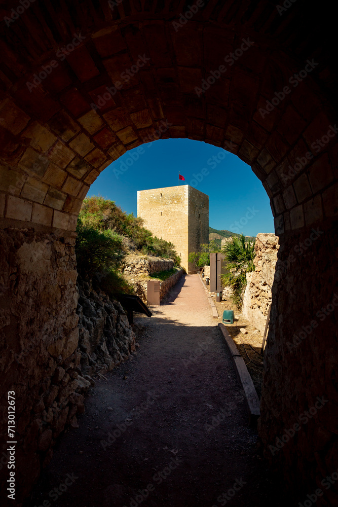Obraz premium Castle of Lorca, Spain (Fortaleza del Sol)