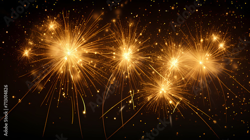 Fireworks background for celebration  holiday celebration concept