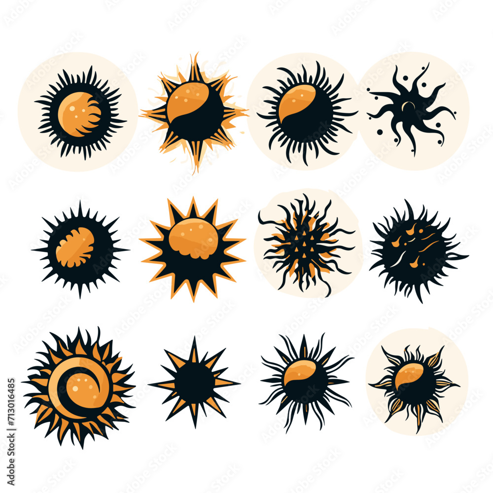 sun, vector, flower, icon, summer, design, set, illustration, symbol, art, pattern, collection, nature, sign, element, star, yellow, decoration, weather, floral, sunlight, sunbeam, circle, ornament sun, vector, flower, icon, summer, design, set, illustration, symbol, art, pattern, collection, nature, sign, element, star, yellow, decoration, weather, floral, sunlight, sunbeam, circle, ornament