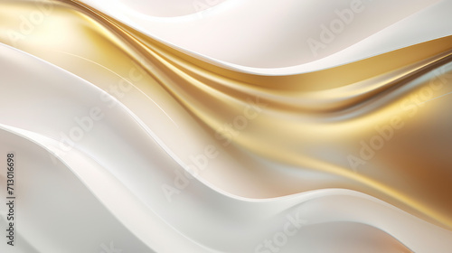 Beautiful luxury 3D modern abstract neon milky white light background consisting of waves with light digital effect.