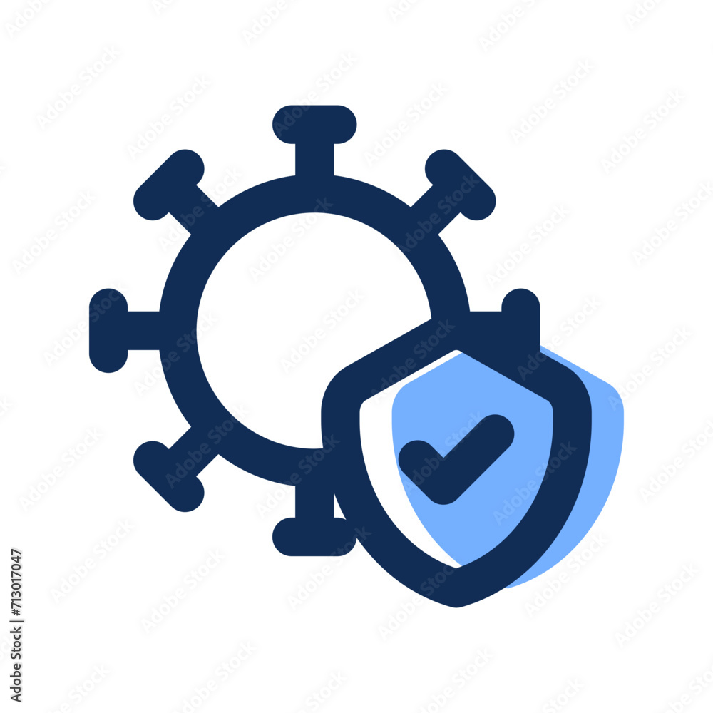 medical protection Filled line icon medical protection Filled line icon