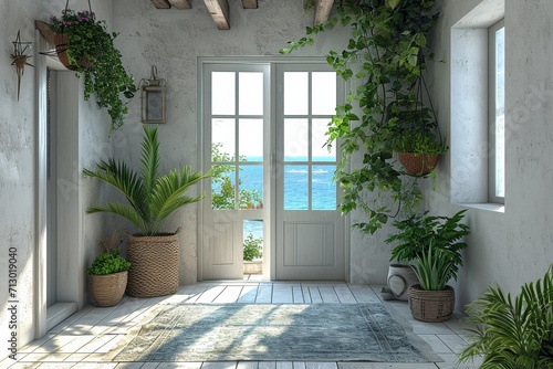 a simplistic modern room in modern house interior decoration style inspiration ideas © Ahmad