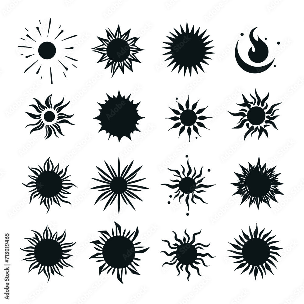 sun, vector, flower, icon, summer, design, set, illustration, symbol, art, pattern, collection, nature, sign, element, star, yellow, decoration, weather, floral, sunlight, sunbeam, circle, ornament sun, vector, flower, icon, summer, design, set, illustration, symbol, art, pattern, collection, nature, sign, element, star, yellow, decoration, weather, floral, sunlight, sunbeam, circle, ornament