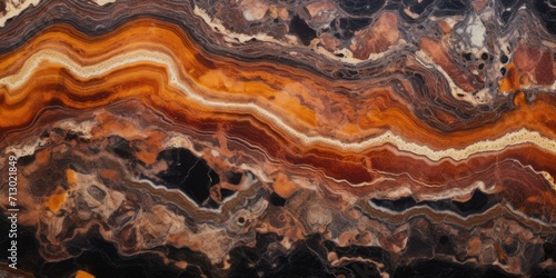 Veined dark marble resembling agate and onyx, used for wall tiles, ceramic design, and slabs.