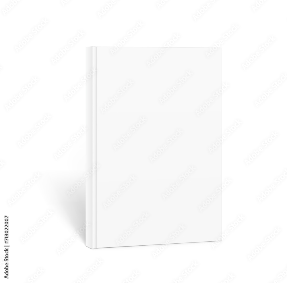 Blank soft book mockup. Vector illustration isolated on white background. It can be used for promo, catalogs, brochures, magazines, etc. Ready for your design. Blank soft book mockup. Vector illustration isolated on white background. It can be used for promo, catalogs, brochures, magazines, etc. Ready for your design.