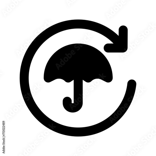 renew glyph icon