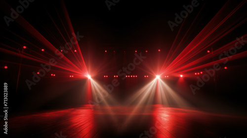 Stage with a spotlight © Little