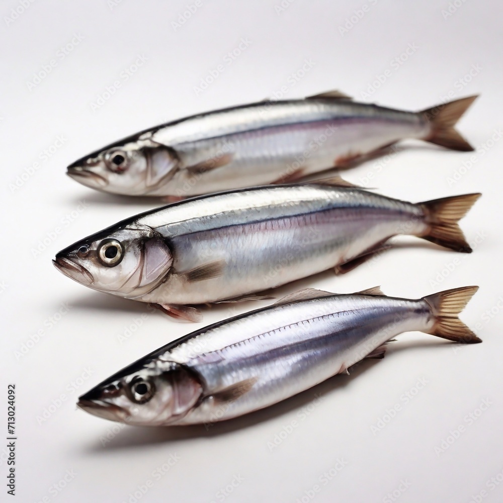 herring lies on a white background, one herring lies on a white background herring lies on a white background, one herring lies on a white background