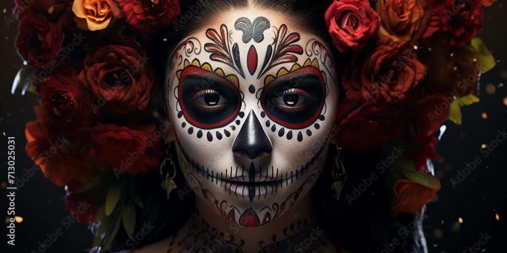 Mexican holiday of the dead ,  Day of the dead traditions .