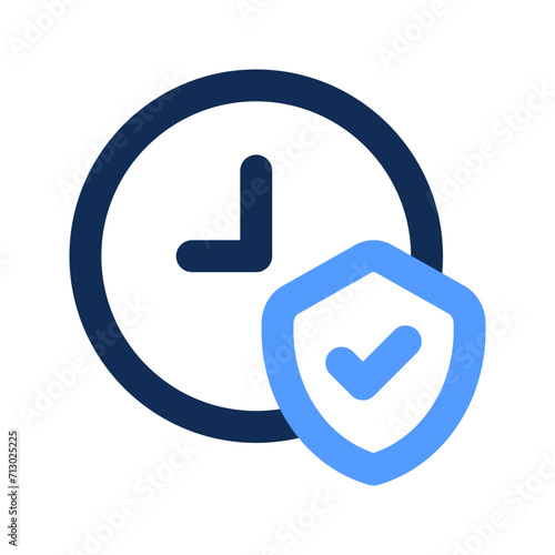 long term outline color icon