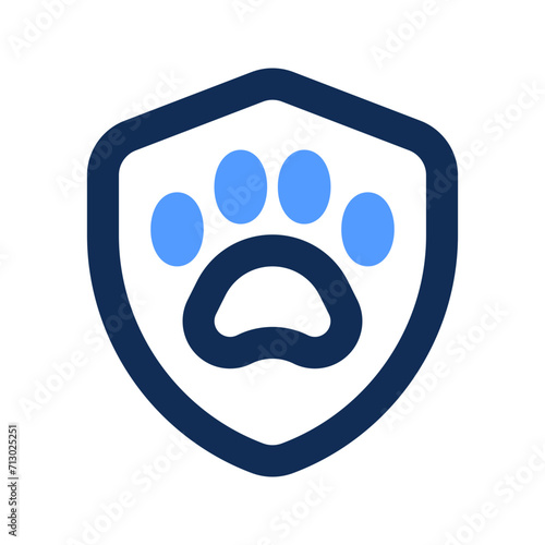 pet insurance outline color icon
