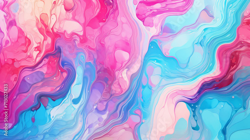 Vector fluid alcohol ink seamless background.