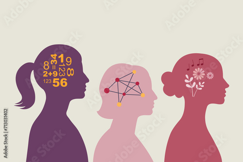 Autism in women, neurodiversity, ADHD, female brain.