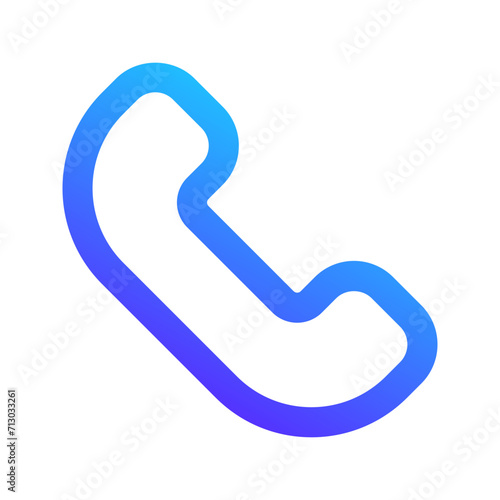 helpline gradient icon