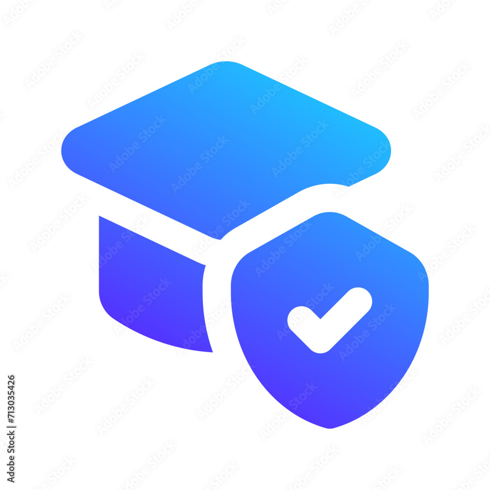 education gradient fill icon education gradient fill icon