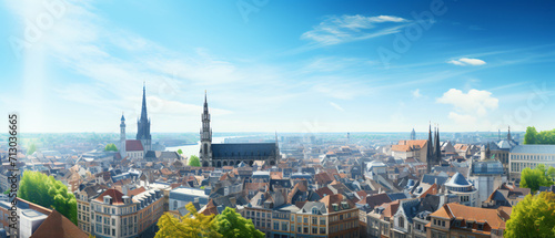 Obraz na płótnie Brussels City