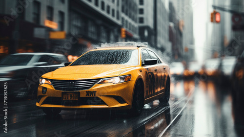 Yellow Cab Jive: Taxis in the Rhythm of City Life, Generative AI