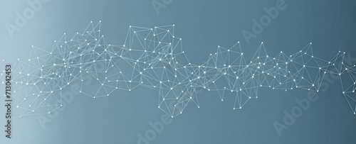 Connect link background. global network technology concept. Network nodes plexus banner. Future perspective backdrop. Circle nodes and line elements