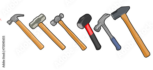 hammer vector images