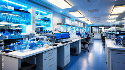 Laboratory Equipment for Scientific Research in Medicine, Biology, and Chemistry photo