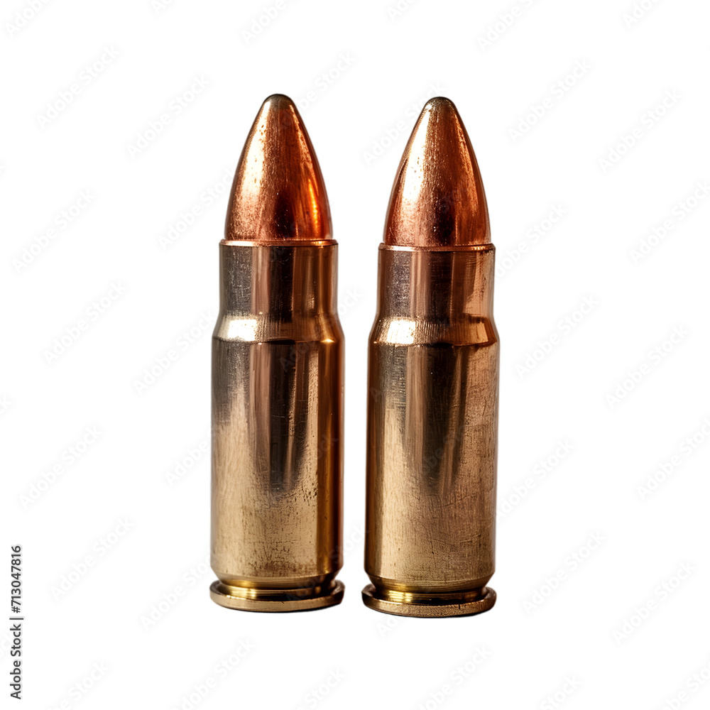 bullet isolated on transparent background bullet isolated on transparent background