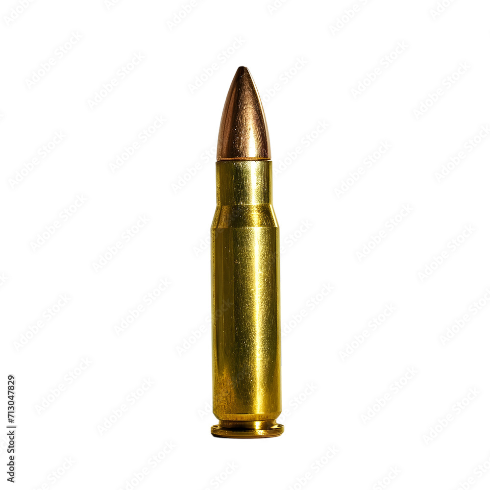 bullet isolated on transparent background bullet isolated on transparent background