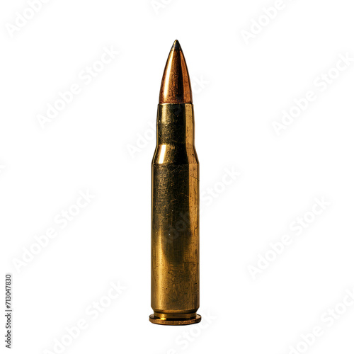 bullet isolated on transparent background