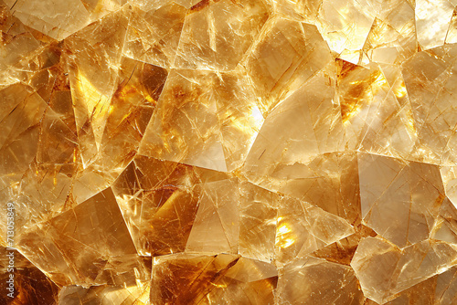 Polished citrine stone surface texture background