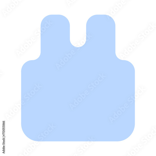 sleeveless shirt duotone icon
