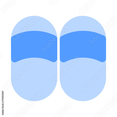 slippers duotone icon